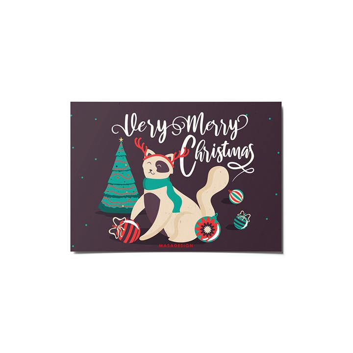 کارت پستال ماسا دیزاین مدل venus0611 طرح christmas